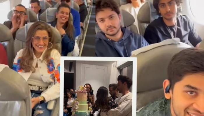 सलमान खानचं संपूर्ण कुटुंब एकत्र विमानात