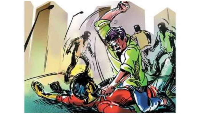 मारहाण प्रकरणी दोनजणांवर गुन्हा