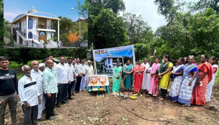 डॉ. बाबासाहेब आंबेडकर अभ्यासिका भूमिपूजन सोहळा संपन्न