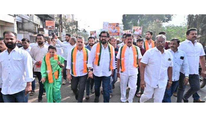 भाजपच्या माध्यमातून सातारा शहराचा कायापालट करणार - ना. शिवेंद्रसिंहराजे; नगराध्यक्ष व सर्व उमेदवारांना निवडून देण्याचे आवाहन